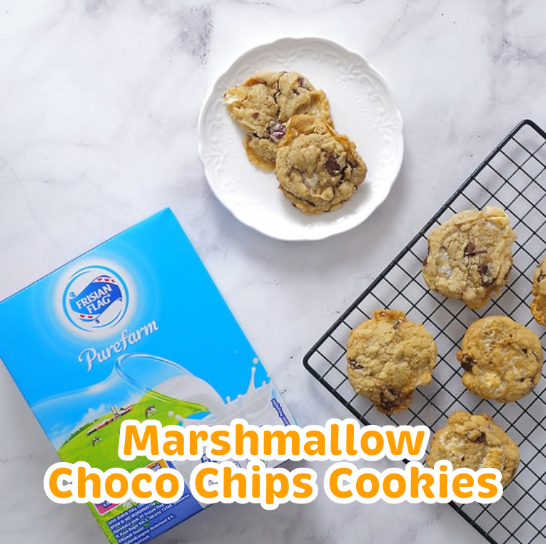 Resep Marshmallow Choco Chips Cookies
